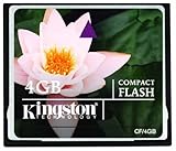 Kingston 4 GB CompactFlash Memory Card CF/4GB
