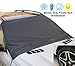 Extra-Large Magnetic Windshield Cover by AR-KA. XL Size - Fits Most Vehicles. 6 magnets, Inside Buckles with Secure Elastic Tire Straps. Best for Ice, Snow, Frost and Sun Protection.