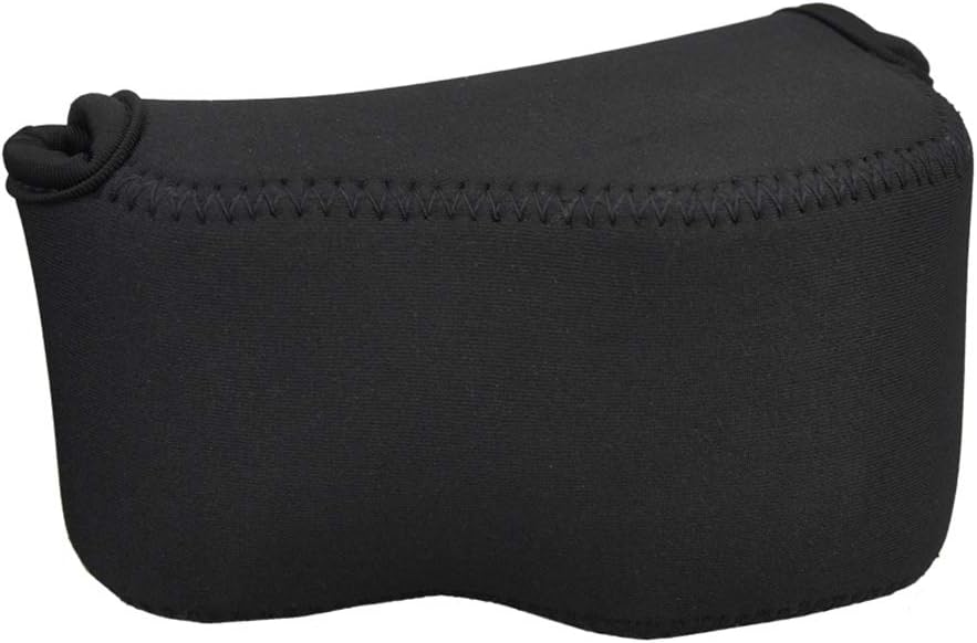 JJC Ultra Light Neoprene Black Camera Case for A6600/A6500/A6400/A6300/A6100/A6000 with 16-50mm Lens, RX1RII, SX420IS
