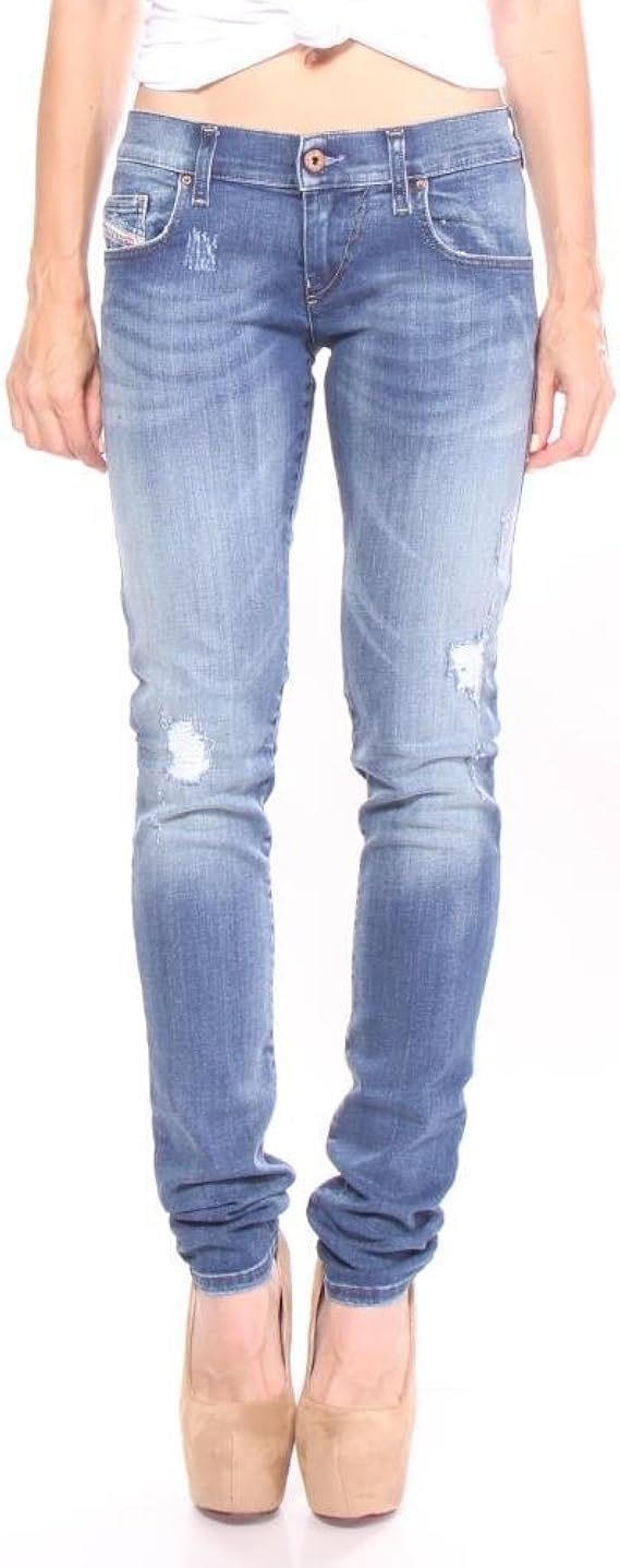 diesel grupee super slim skinny low waist