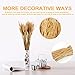Pumpumly 100x Dry Grass Bouquet Decoration Wedding flower bouquet wedding High simulation-2 bunch,dry wheat,Wheat Bundle,stalk,Naturally Dried flowers for Home Party Decorations