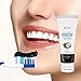 Bamboo Active Charcoal Toothpaste, Highest quality ingredients, Natural Bamboo Charcoal, Enamel-safe, Achieve professional-level teeth whitening (Mint Flavor)