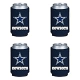 NFL Dallas Cowboys Can Koozie 4 pack
