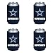NFL Dallas Cowboys Can Koozie 4 pack