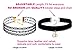 8 Piece Boho Chic Choker Set - Women and Girl - Adjustable - Leather Velvet and Lace - No Broken