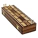 Game Cribbage Boards Set, 2 Decks Of Cards, 6 Metal Pegs With Storage by ShalinIndia