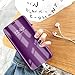 Slim Samsung Galaxy Note 9 Case, Translucent View Window Front Function Mirror Screen Flip Electroplate Plating Stand Scratchproof Full Body Protective Case for Samsung Note 9 (Purple)