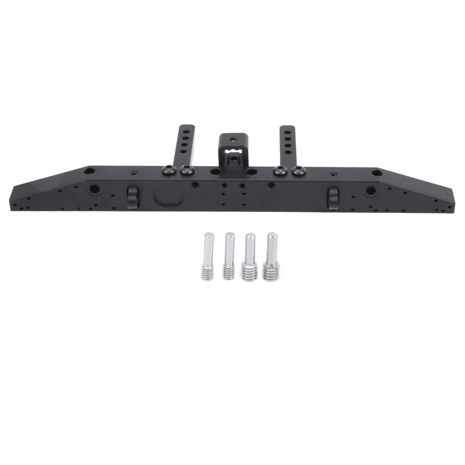 VGEBY RC Bumper Professional Metal Rear Bumper RC Car Accessory Fit for 1/10 RC Crawler