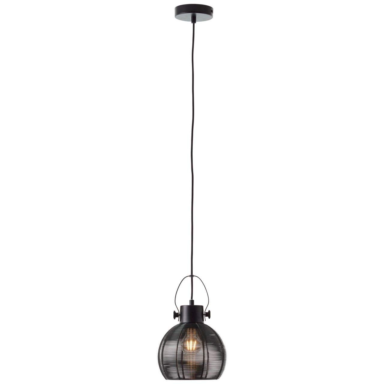 Brilliant Sambo Pendant Light 20 cm Black