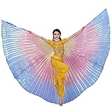 Pilot-Trade Women's Egyptian Egypt New Belly Dance Costume Colorful Isis Wings