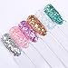 6Color Sequin Powder Dazzling Sticker Colorful Nail Art Decoration