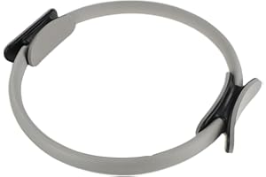 QSTDGVPW Pilates Ring for Women Men Resistance Bodybuilding Exercise Home Gym Pilates Circle 13 inch for Legs Abdominal Muscl