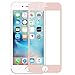 Amuoc HD Ballistic Glass Screen Protector for iPhone 6/6S, 2 Pack,Rose Gold