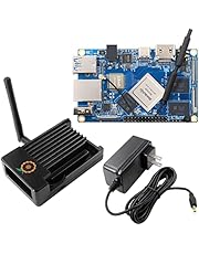 Orange Pi 4 LTS 4GB Rockchip RK3399 Six Core ARMR 64 Bit with 16GB EMMC, Supported WiFi+BT5.0, Open Source Single Board Computer Run Android,Ubuntu,Debian OS (Pi 4 LTS(4GB +16GB) + Case +Power Supply)
