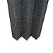 Foamily XL Column Acoustic Wedge Studio Foam Corner Block Finish Corner Wall in Studios or Home Theater (12 Pack)