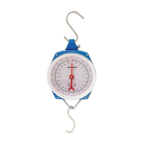 Silverline 250394 Spring Balance Scales 50kg (110lbs) Amazon.co.uk