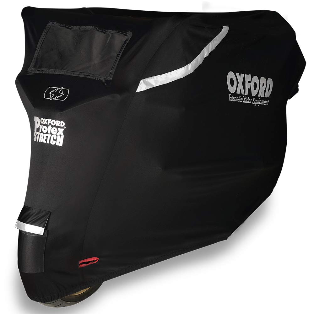 Oxford CV163 Protex Stretch-Fit Outdoor Motorcyle Cover (X Large)
