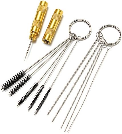 11 Pcs Airbrush Spray Gun Cleaning Repair Tool Kit Needle Brush Set