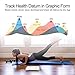 iTeknic Bluetooth Body Fat Scale, Smart BMI Weight Scale Digital Body Composition Analyzer with iOS and Android APP, 2 Frequency, 13 Datum Graph, Unlimited Users, 400lb Large Tempered Glass, White