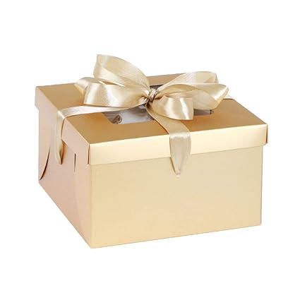 Tubayia Pack Of 5 Cardboard Cake Box Cake Box Cake Box Cake Box