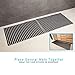 Door Mat - Rubber Floor Mat - Outdoor for Home - Indoor for Commercial Kitchen - Helps Kids Keep Wet Mud and Snow Outside - Black, Heavy Duty Industrial Grade