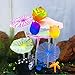 Aquarium Landscape Decoration, Fish Tank Simulation Coral Plant Decorations Glowing Silicone Accessories 2pack (Green)