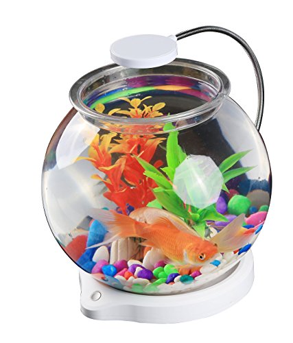 SUNSUN Aquarium Kit Desk Fish Tank Contains 3.5L