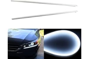 TurningMax 2pcs Illuminating Headlight LED Daytime Running Lights Retrofit LED Assembly For 2013-2015 Honda Accord