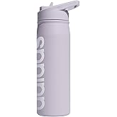 adidas Stainless Steel Metal Water Bottle — Straw Lid