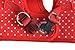 BINGPET BB5004 Polka Dot Soft Vest Dog Puppy Pet Harness Adjustable - Red