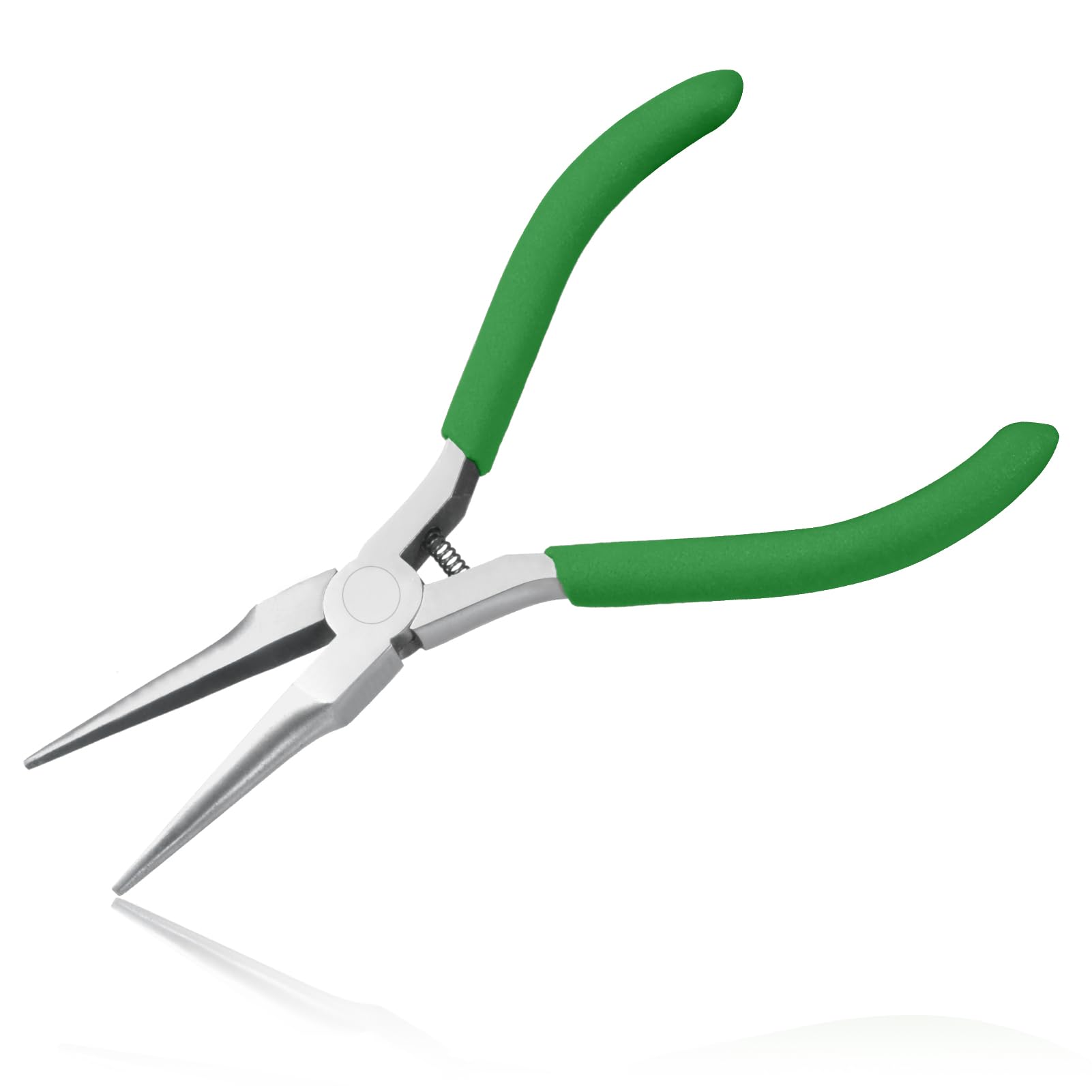 LEONTOOL Mini Pliers for Jewelry Beading Making - Micro Precision Smooth Jaw Handcraft Repair Tool - 5 Inches — image 1