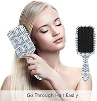 Amazon Com Indigo Stitch Pattern Hair Brush Massage Scalp