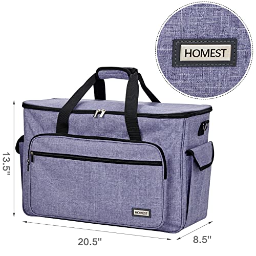 HOMEST Sewing and Embroidery Machine Carrying Case, Universal Tote Bag