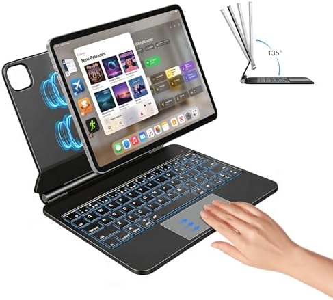 Amazon.com: Apple Magic Keyboard: iPad Keyboard case for iPad Pro