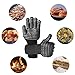 MIG4U BBQ Gloves Grill Heat Resistant - BBQ Accessories Silicone Oven Mitts - 1 Pairs - hot pad Holders for Men and Women (13
