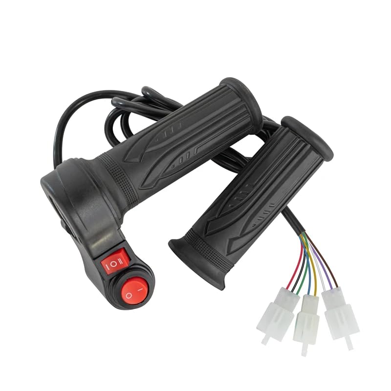Photo 1 of Universal Electric Twist Throttle 12-72V Three Speed Throttle with Reverse, Forward and Reverse Accelerator for Motorcycle Throttle