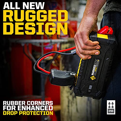 RUGGED GEEK RG3000 HD 3000A 12V Portable Car Battery Jump Starter