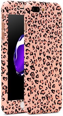 iPhone 7 Plus Case, Vancer Full Body Protection 360 Degree Hard Slim Premium Shockproof Cover with Tempered Glass Screen Protector for iPhone 7 Plus(5.5)