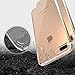 iPhone 7 Plus Case, iPhone 8 Plus Case, MoboZx [Premium Flexible] Transparent Innovative Dotted-Buffer Protective Shock-Proof Bumper for Apple iPhone 7 Plus (2016)/iPhone 8 Plus (2017) - Clear