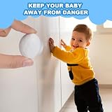 HOTUT Magnetic Cupboard Locks 2 Keys Child Safety No Tools Needed view 7