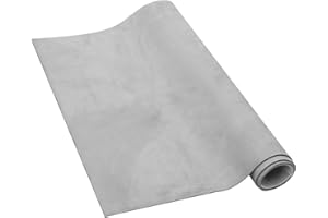 ACROPIX Suede Headliner Fabric 98" Length x 60" Width Foam Backed for Car Truck RV SUV Interior Trim Protect Aging Broken Fad