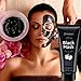 AsaVea Black Mask Peel off Mask, Charcoal Purifying Blackhead Remover Mask Deep Cleansing for Acne & Acne Scars, Blemishes, Anti-Aging, Wrinkles, Organic Activated Charcoal