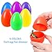 iBaseToy 12Pcs Easter Eggs for Kids, Surprise Eggs Filled with Dinosaur for Easter Basket, Plastic Mini Dinosaur Egg Easter Party Favors for Boys and Girls