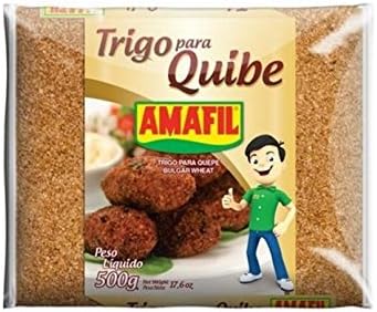 Amafil Trigo Para Quibe 500 Gram 17.6 Oz