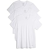 Calvin Klein Mens Cotton Classic 3-Pack Slim Undershirts