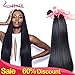Lin Hair Brazilian Virgin Straight Hair Bundle 100% Unprocessed Human Real Hair Weave Extension Natural Color Can Be Dyed and Bleached (10