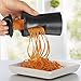 Vegetable Spaghetti / Noodle Maker Set. Includes Ceramic Peeler, Knife and Cleaning Brush. 2 Cutter Sizes. Designed to Spiralizer your vegetables in to spiral veggie pasta.
