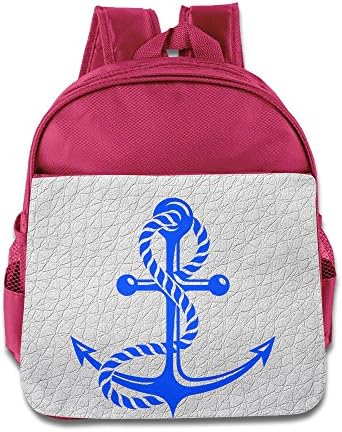 ANVY Nautical Anchor Lined Junior Backpack Pink