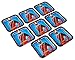amscan Power Rangers Ninja Steel Dinner Plate, 8-Count Black, 9