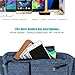 EOTW Waist Pocket Travel Pouch Sports Phone Holder Travel Pocket Fanny Pack Running Belt Waist Pack Money Belt Pocket For iPhone 6 6S Plus 5S, Galaxy S4 S5 S6 S7 Edge, Note 5 4 3, LG G3 G4 G5-Blue